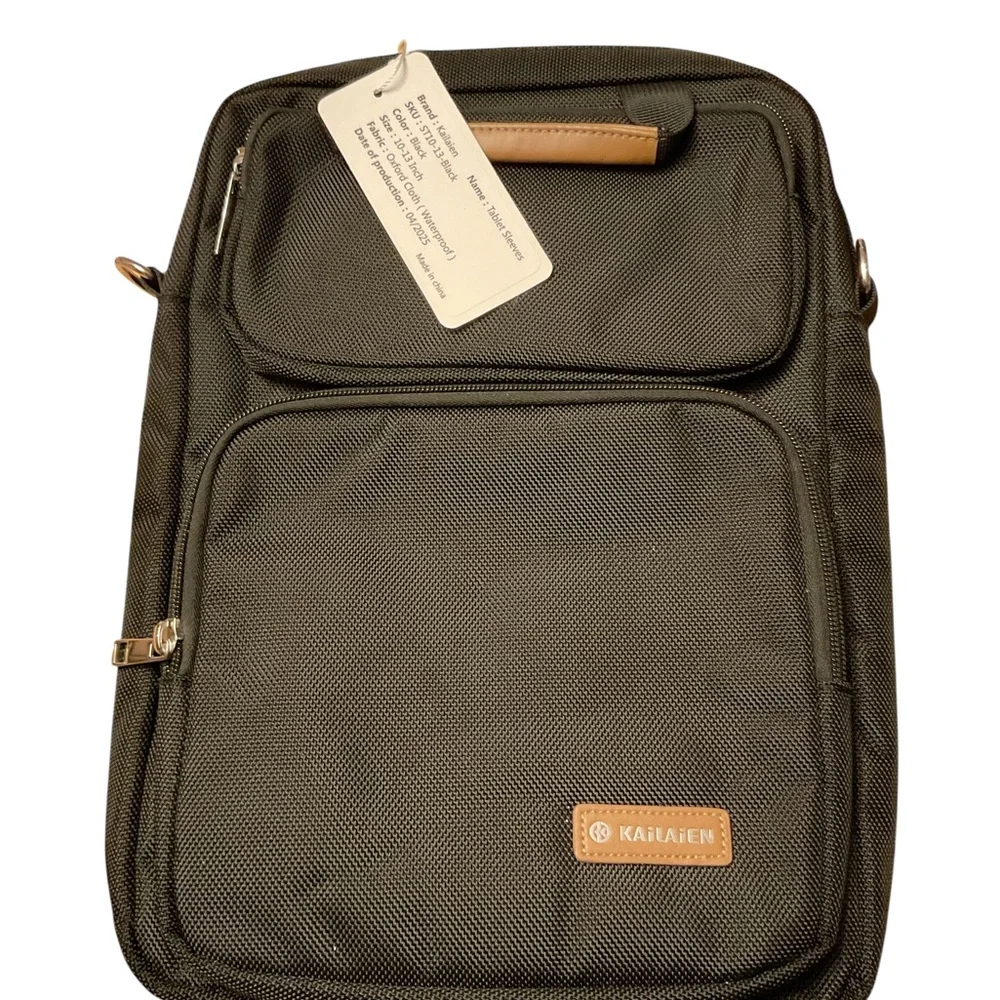 Black Kailaien Tablet Bag NWT